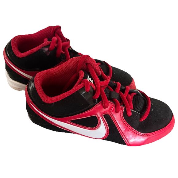 Nike Baseball Cleats MVP Keystone Boys size 13 black/white - Picture 1 of 6